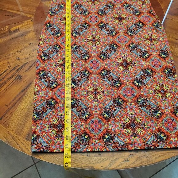 LuLaRoe Julia Simply Comfortable Bodycon Floral Colorful Dress Size L - Picture 3 of 12